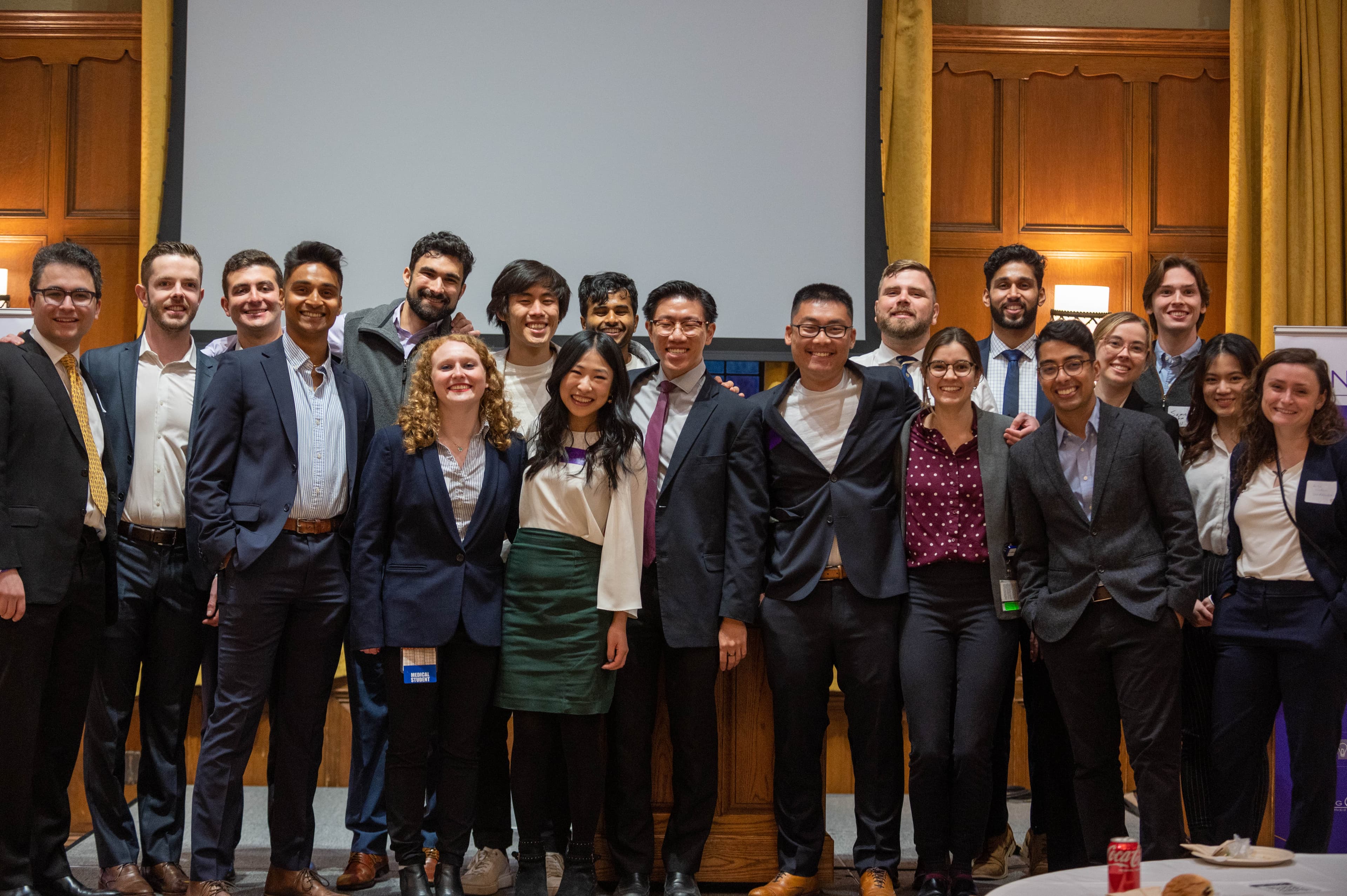 A Sling Health team presenting at a design review