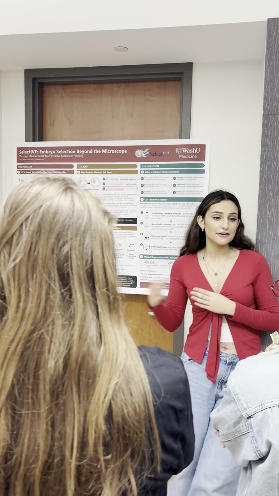 SelectIVF's poster on embryo selection beyond the microscope